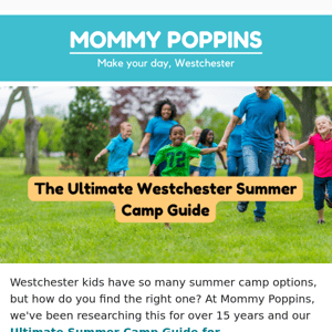 🌞🏕️The Ultimate Westchester Summer Camp Guide Is Here! STEM, Sports, Sleepaway, and More