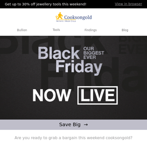 Black Friday! Score a great tools deal