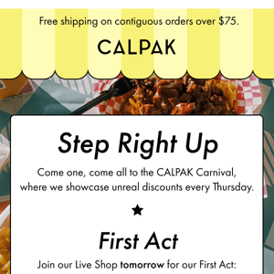 CALPAK Carnival: The Best Show in Town