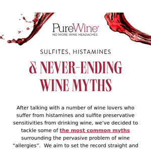 Do you believe these wine myths?