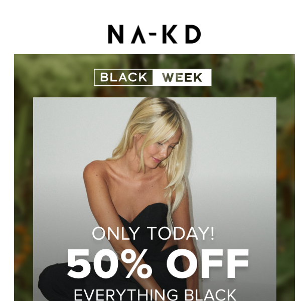 BLACK FRIDAY 🖤 50% off everything black - NA-KD