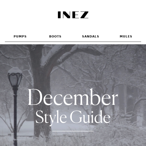 December Style Guide