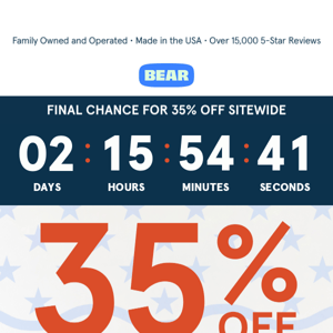 35% Off Is Ending Soon ⏳ Finance On Your Terms!