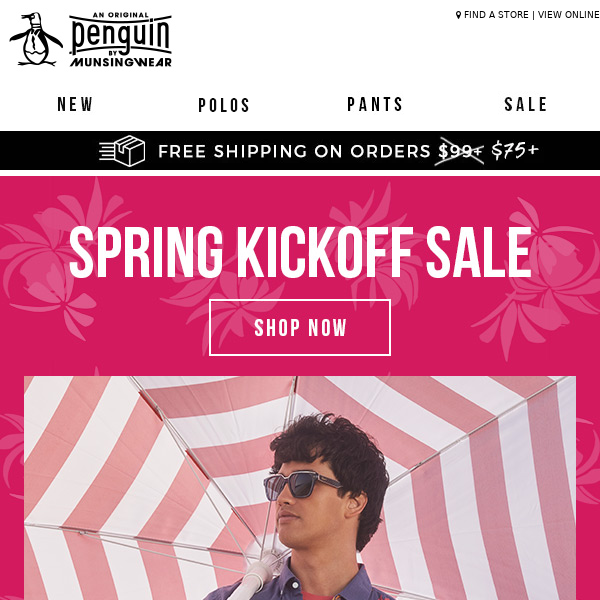 Put the petal to the metal – Our Spring Kickoff Sale is on!