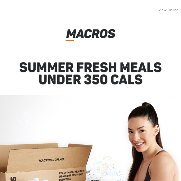 New In: Summer Fresh Meals Under 350 Cals