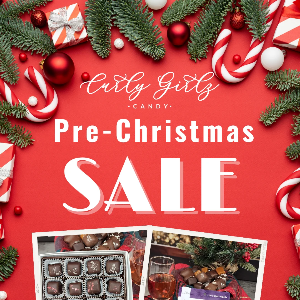 Pre-Christmas savings on some of your favorites!