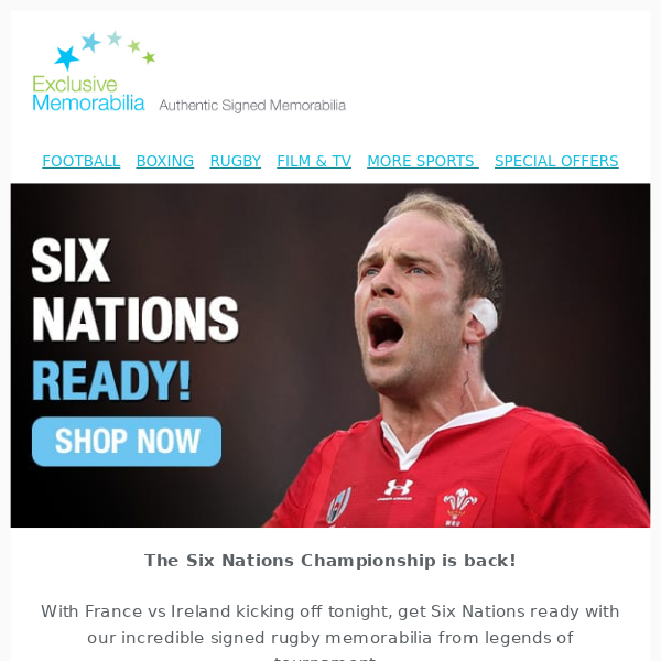 Get Six Nations Ready! 🏉