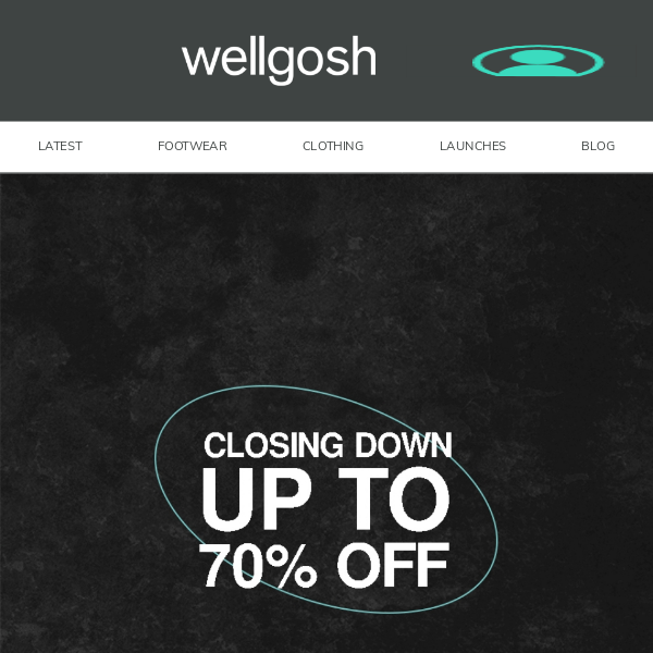 Closing down sale - Up to 70% off*