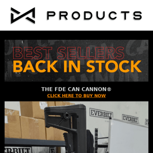 Best Sellers BACK IN STOCK