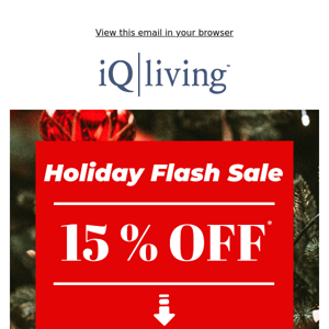 Flash Sale - Save 15% Until Sunday! 😄