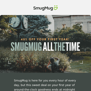 ⚡ CYBER MONDAY DEAL: 40% off SmugMug