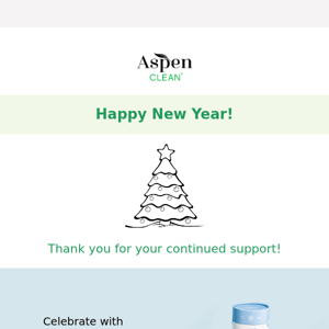 Thank you from AspenClean for the great year ✨