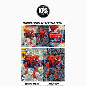 MILES MORALES: SPIDER-MAN #39 IVAN TAO EXCLUSIVE OPTIONS – KRS Comics LLC