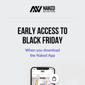 🎉 Get the App for an Early Black Friday Discount!