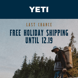 Final Call For Holiday Shipping