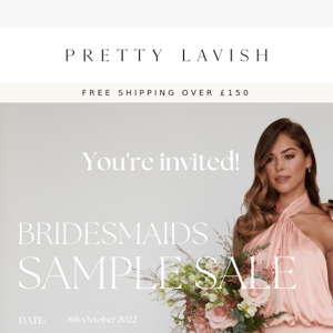 Bridesmaids Sample Sale! 🤍