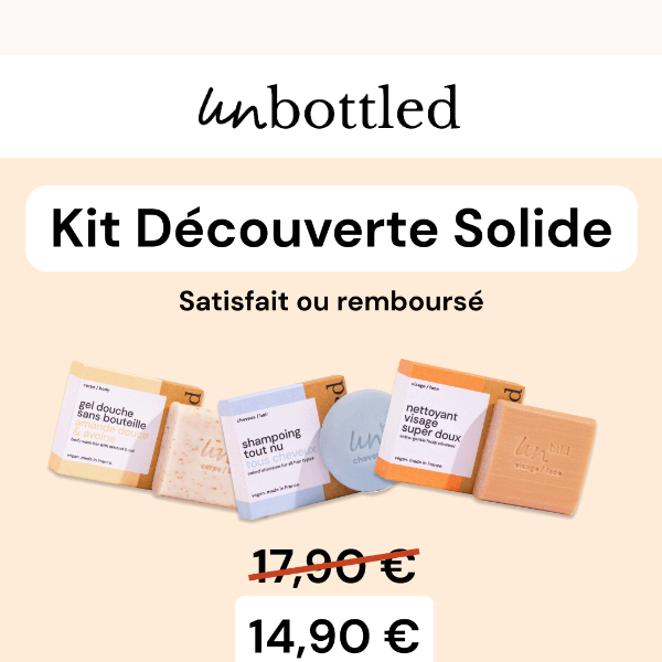 Craquez pour nos nouveaux kits découverte 👉