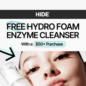 Open for a FREE Full-Size Enzyme Cleanser 🎁