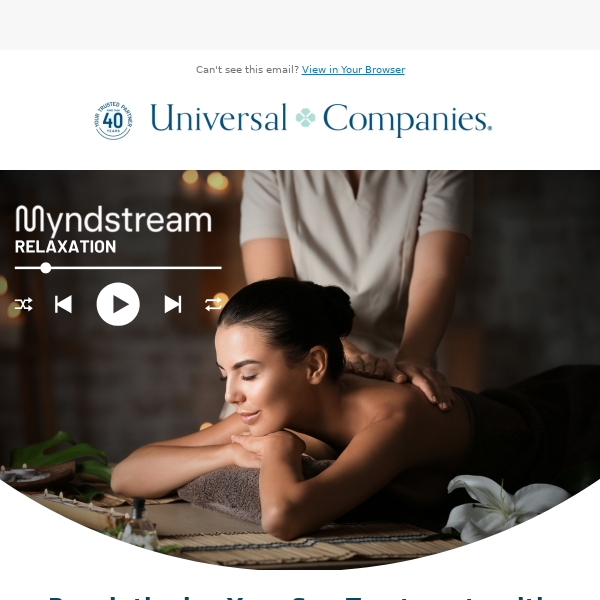 Enhance Spa Treatments with Myndstream's Music Service!