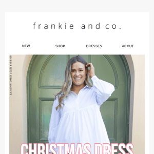 Frankie's Christmas Dress Edit 🥰
