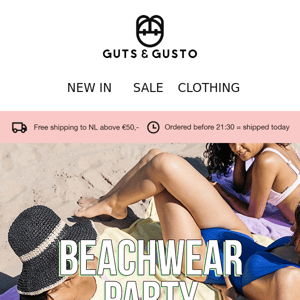 Hey you! 👀 25% off on all beachwear items!