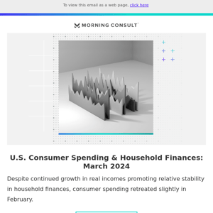 U.S. Consumer Spending & Household Finances: March 2024