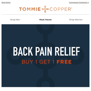 All Back Pain Solutions: Buy 1 Get 1 FREE