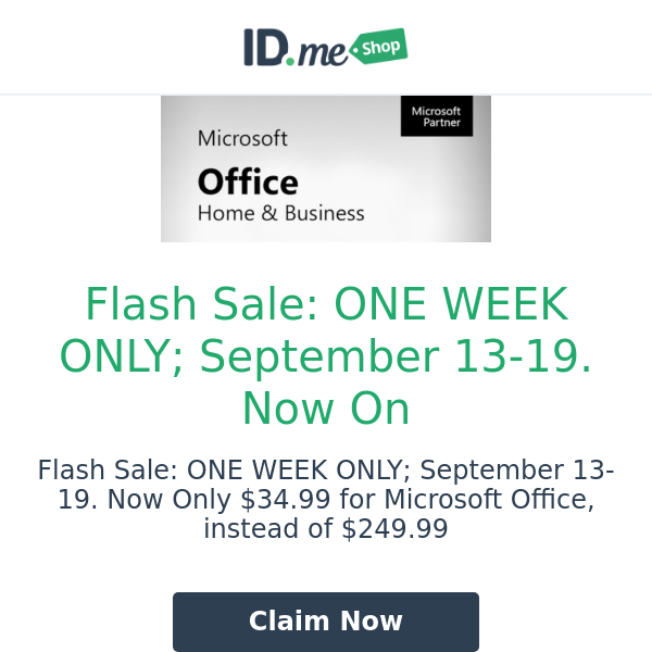 Limitied Time Only - Over 85% Off a Microsoft Office Lifetime License