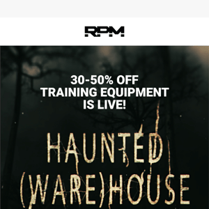 ☠️ HAUNTED WAREHOUSE SALE IS LIVE