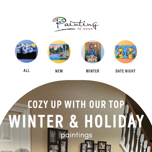 🎨 Our Top Winter and Holiday Paintings