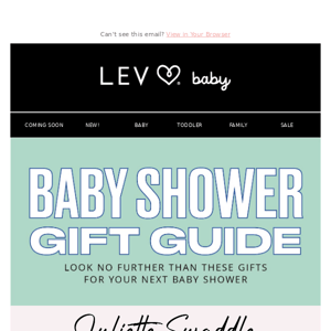 Baby Shower Gift Guide 🤩