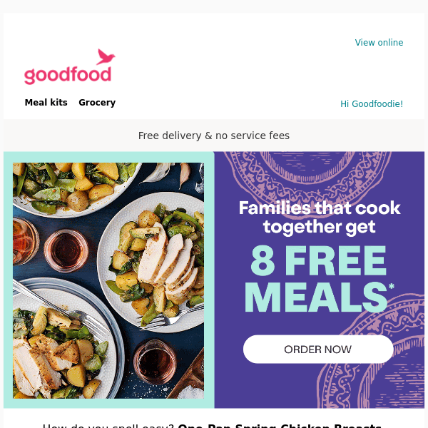 8 FREE MEALS to fuel your online activities 🧘 