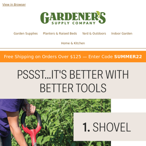 Our Top 5 Tools for Every Gardener