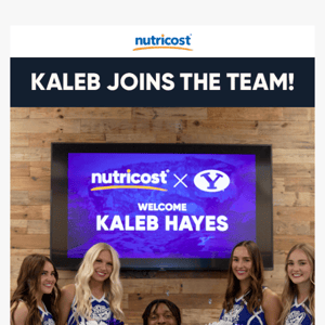 NIL Deal Alert! Kaleb Joins the team