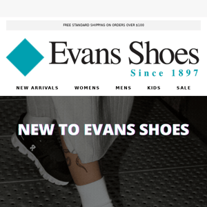 🏃 THE ULTIMATE IN ATHLEISURE NOW AVAILABLE AT EVANS SHOES