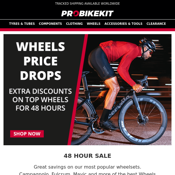48 Hour Wheelset Sale!