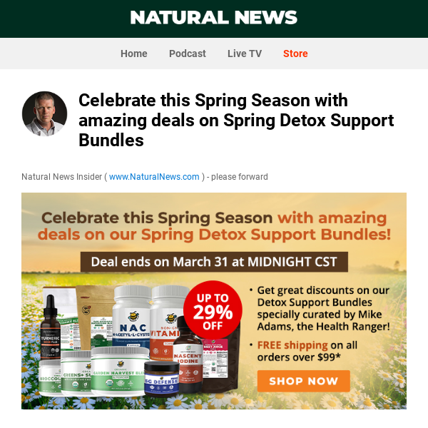 Celebrate this Spring Season with amazing deals on Spring Detox Support Bundles