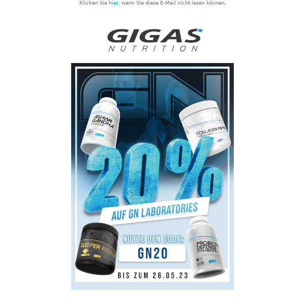 ⚡-20% auf alles von GN!⚡