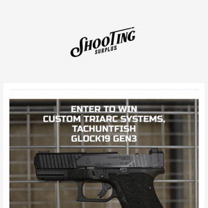 Enter to Win || Custom Triarc Systems x TACHUNTFISH Glock19 Gen3 📍