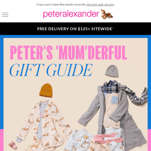 Peter's 'MUM'derful New Gift Guide!