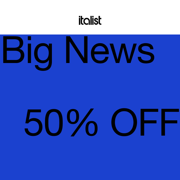 BIG NEWS 50% off Spring-Summer '24 Fendi, DG, Bottega & more