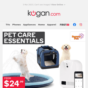 🐕 Pet Care Essentials from $24.99 - Sprinkler Mats, Treat Dispensers & More