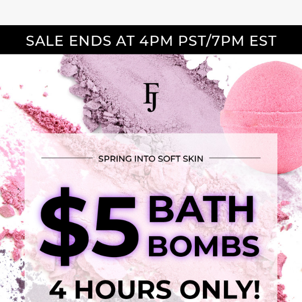 $5 BATH BOMBS 😍 4 Hours Only