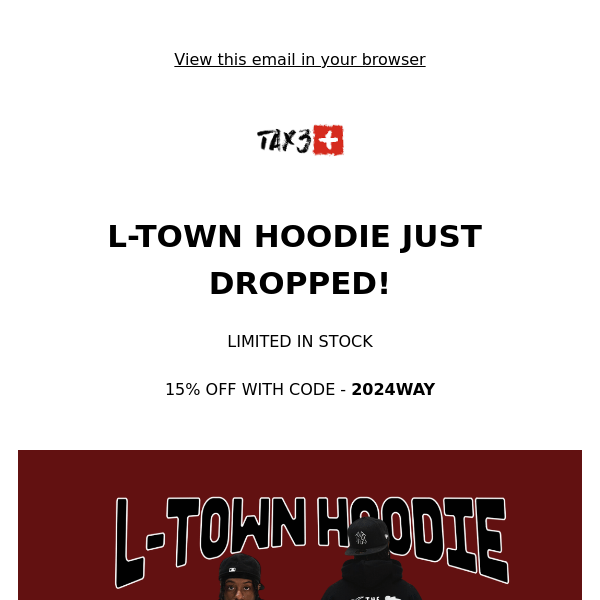 L-TOWN HOODIE JUST DROPPED