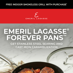 Level up mealtime + get a FREE smokeless grill!