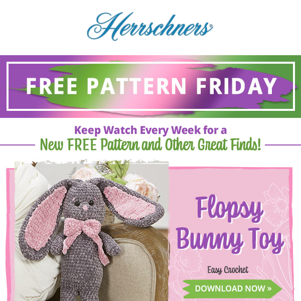 🐰 Hop into Easter with Flopsy Bunny, this week's FREE download.