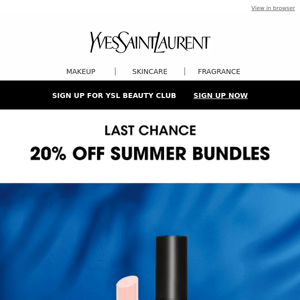 20% Off Summer Bundles Last Chance