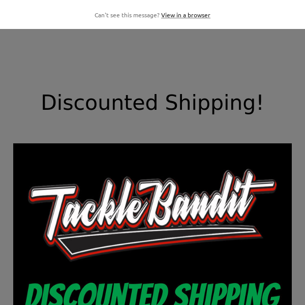 Discounted Shipping!
