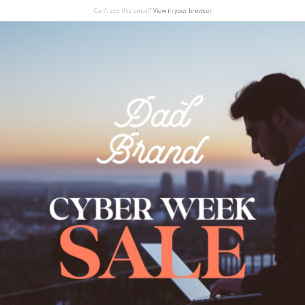 ⚡️ Cyber Week Deals ⚡️