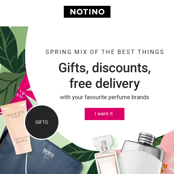 🛒 Spring shopping frenzy on Notino 💚 - Notino